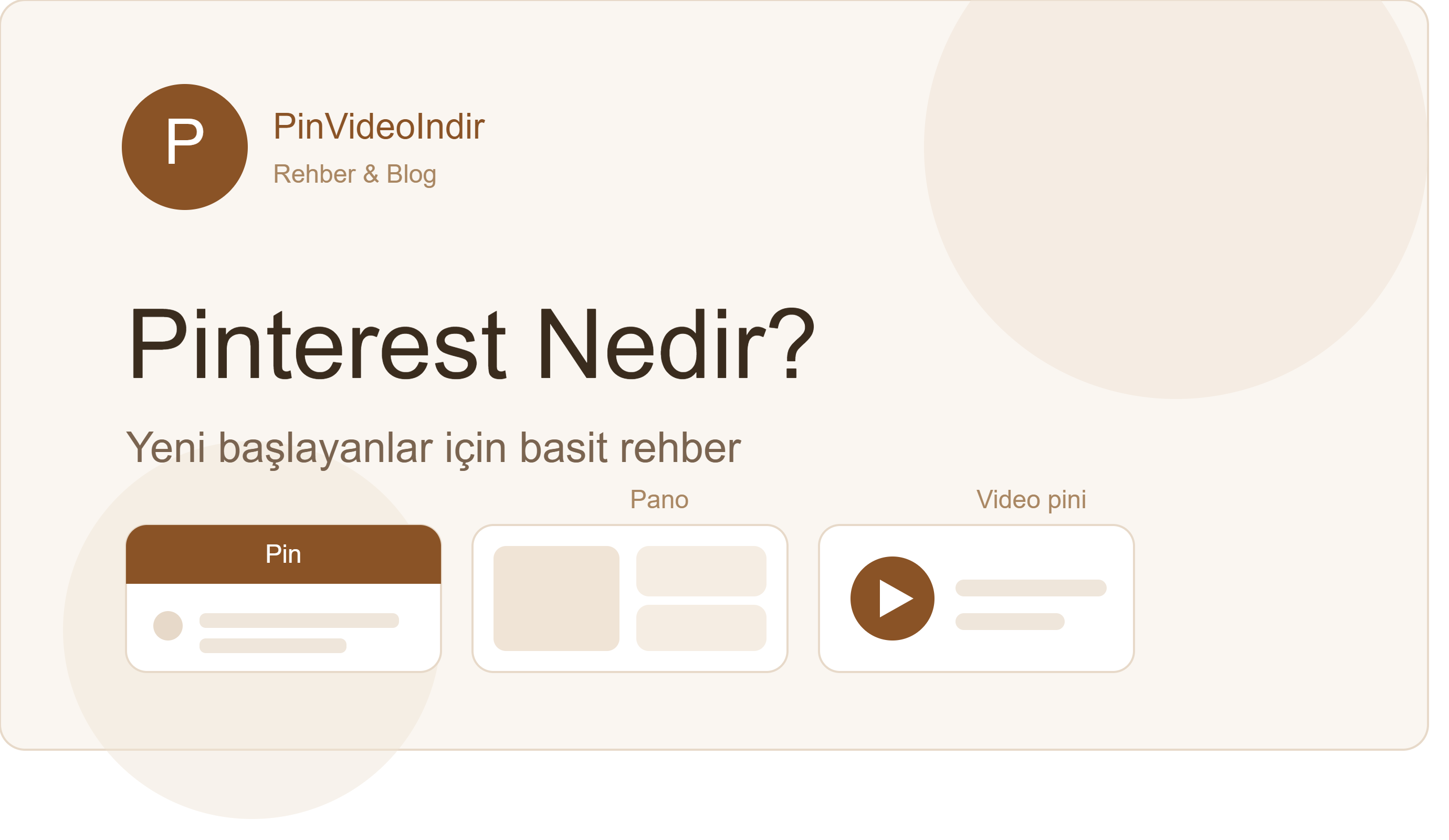 Pinterest Nedir ve Nasıl Kullanılır?